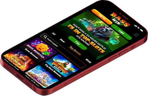 Bass Win Casino on a handset